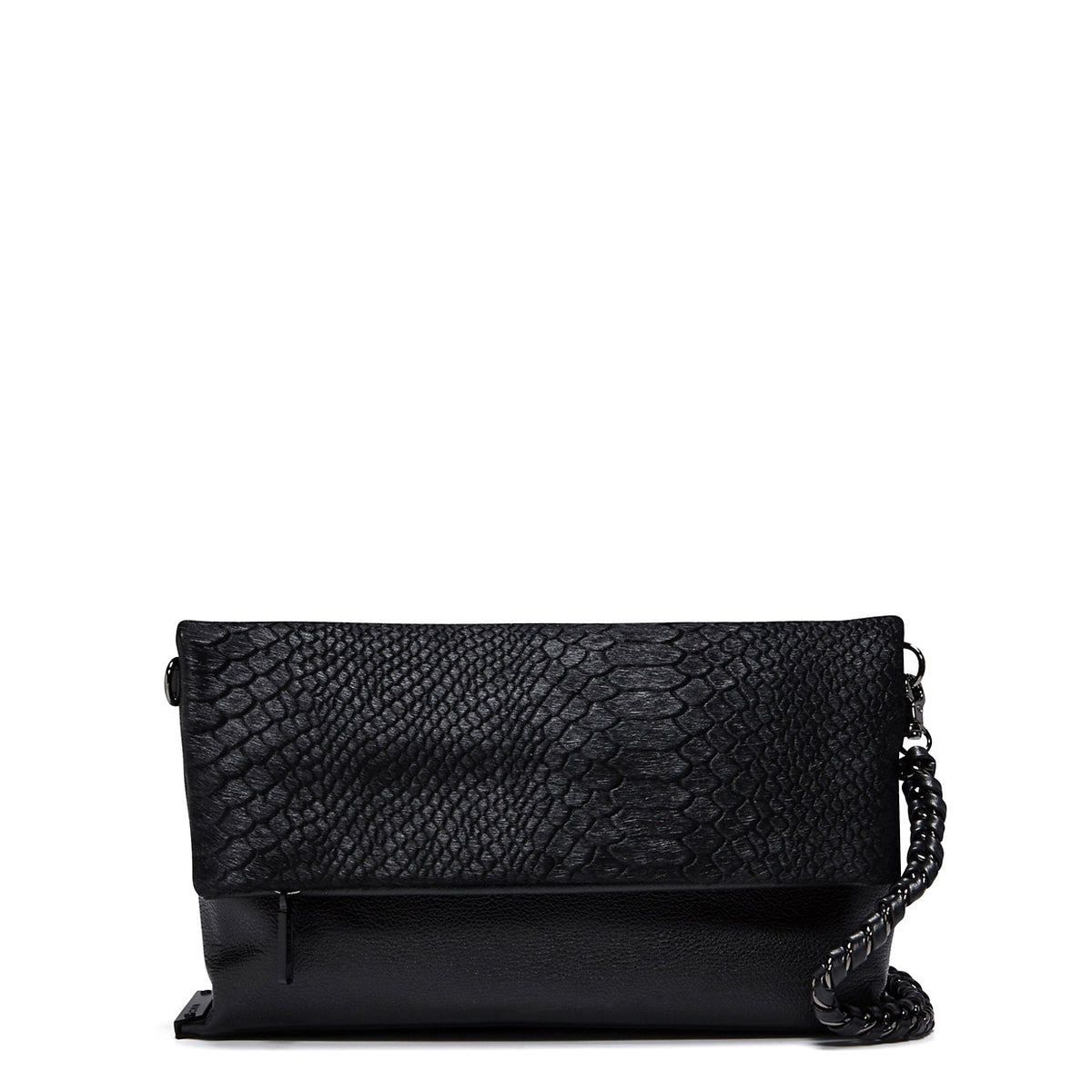 CHEEKY PINCH CLUTCH - Black
