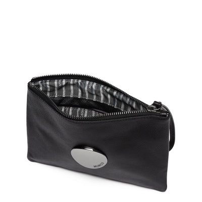 WAVER MEDIUM POUCH - Black Gunmetal