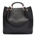 Flip Side Tote - Black Rose Gold