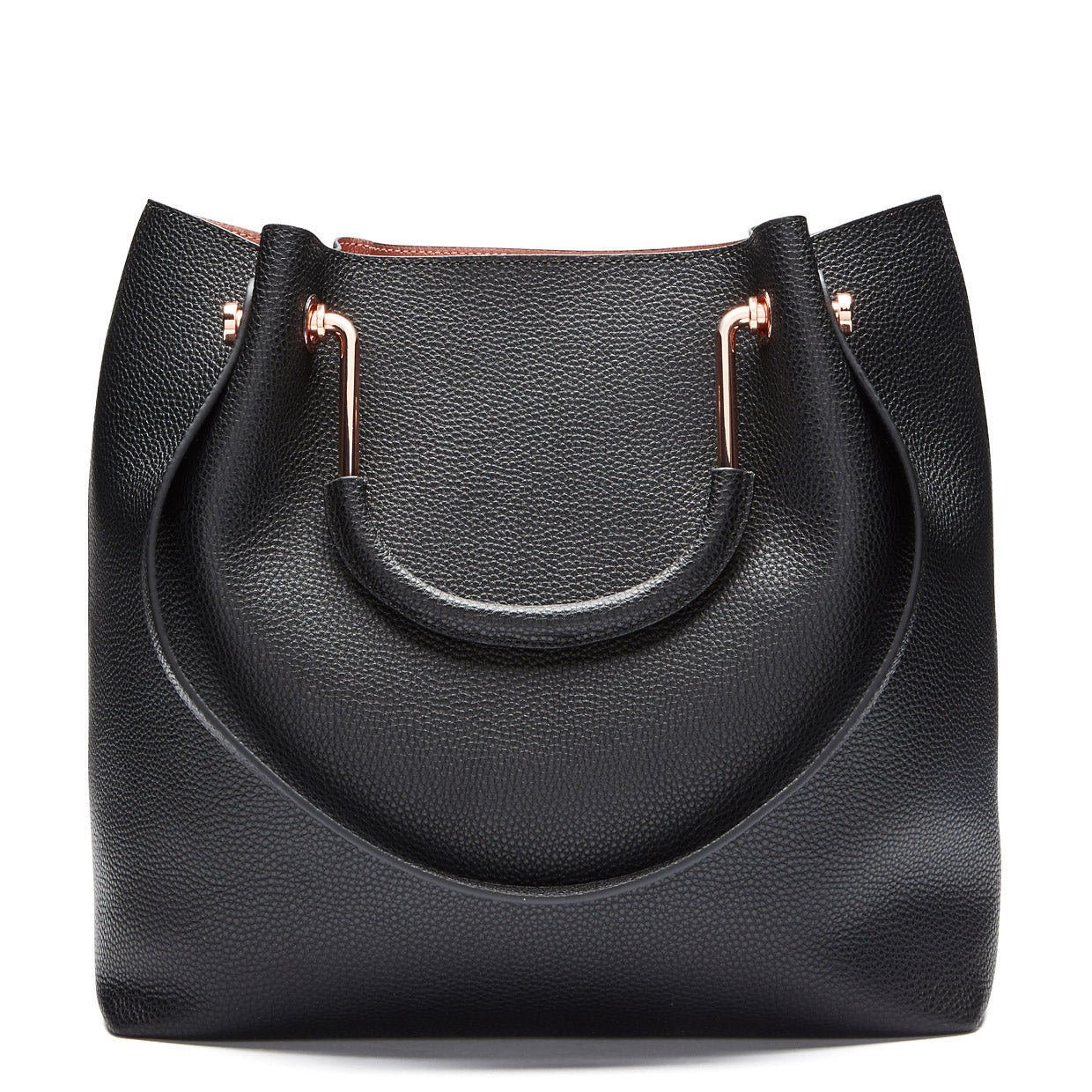 Flip Side Tote - Black Rose Gold