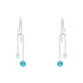 Sirene Drop Earrings - Ocean