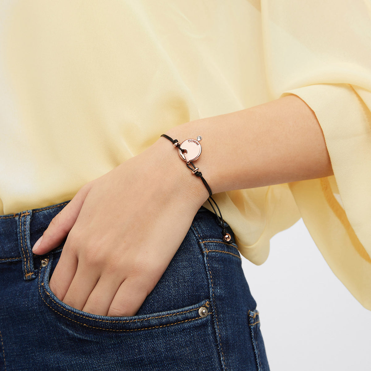Optic Cord Bracelet - Black
