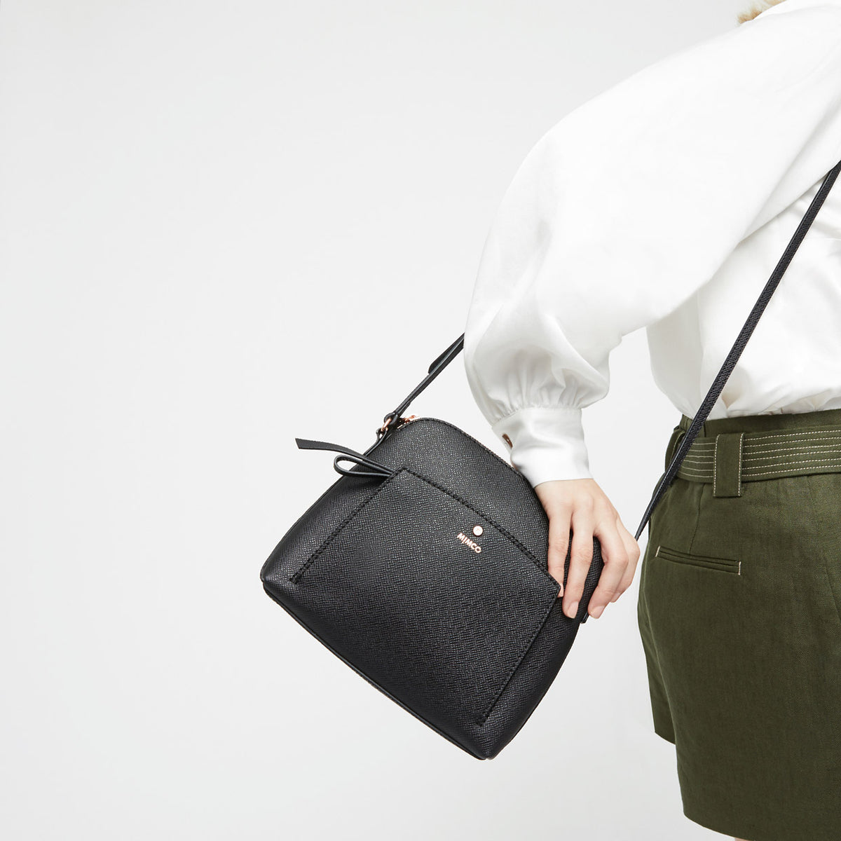 Sublime Sling Hip Bag - Black Rose Gold