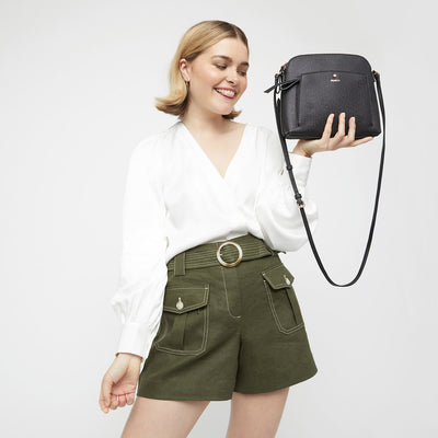 Sublime Sling Hip Bag - Black Rose Gold