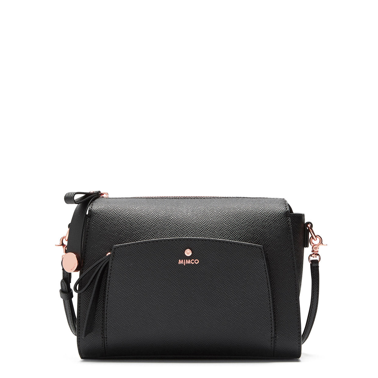 Sublime Midi Hip Bag - Black Rose Gold