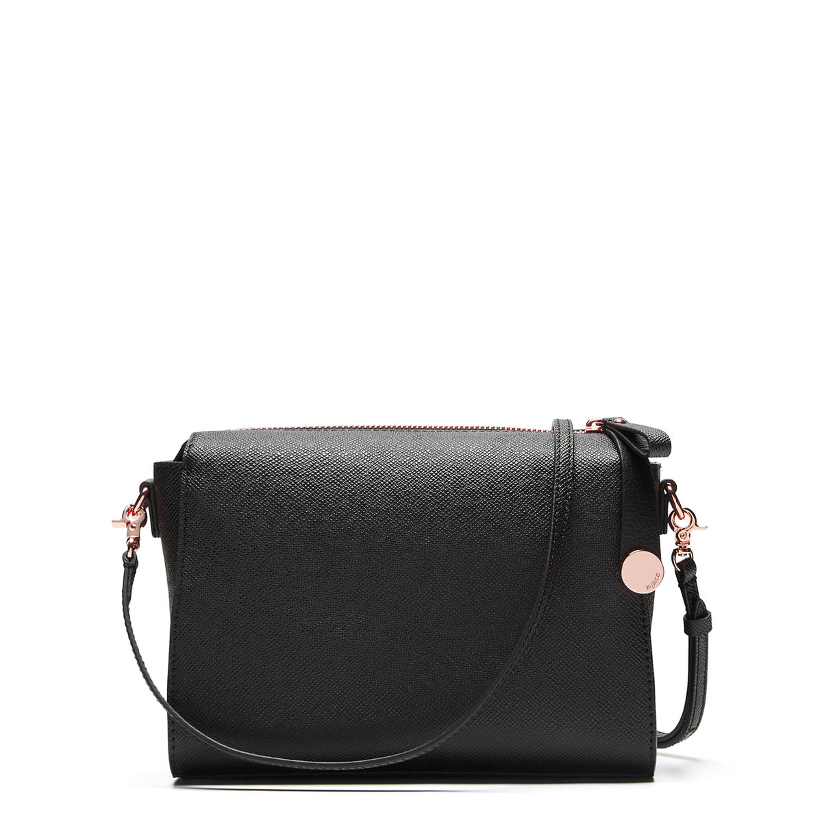 Sublime Midi Hip Bag - Black Rose Gold