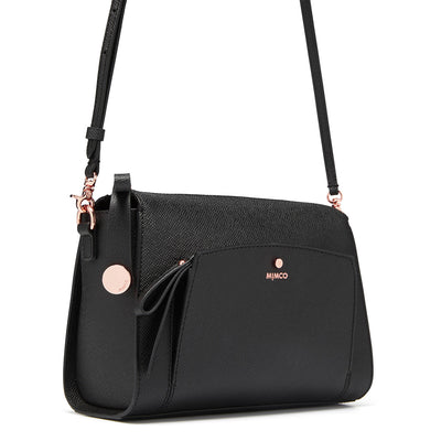 Sublime Midi Hip Bag - Black Rose Gold