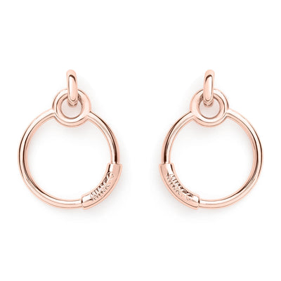 BUOY-O-BOY EARRINGS - Rose Gold