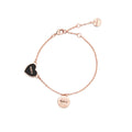 SWEETHEART BRACELET - Black Rose Gold