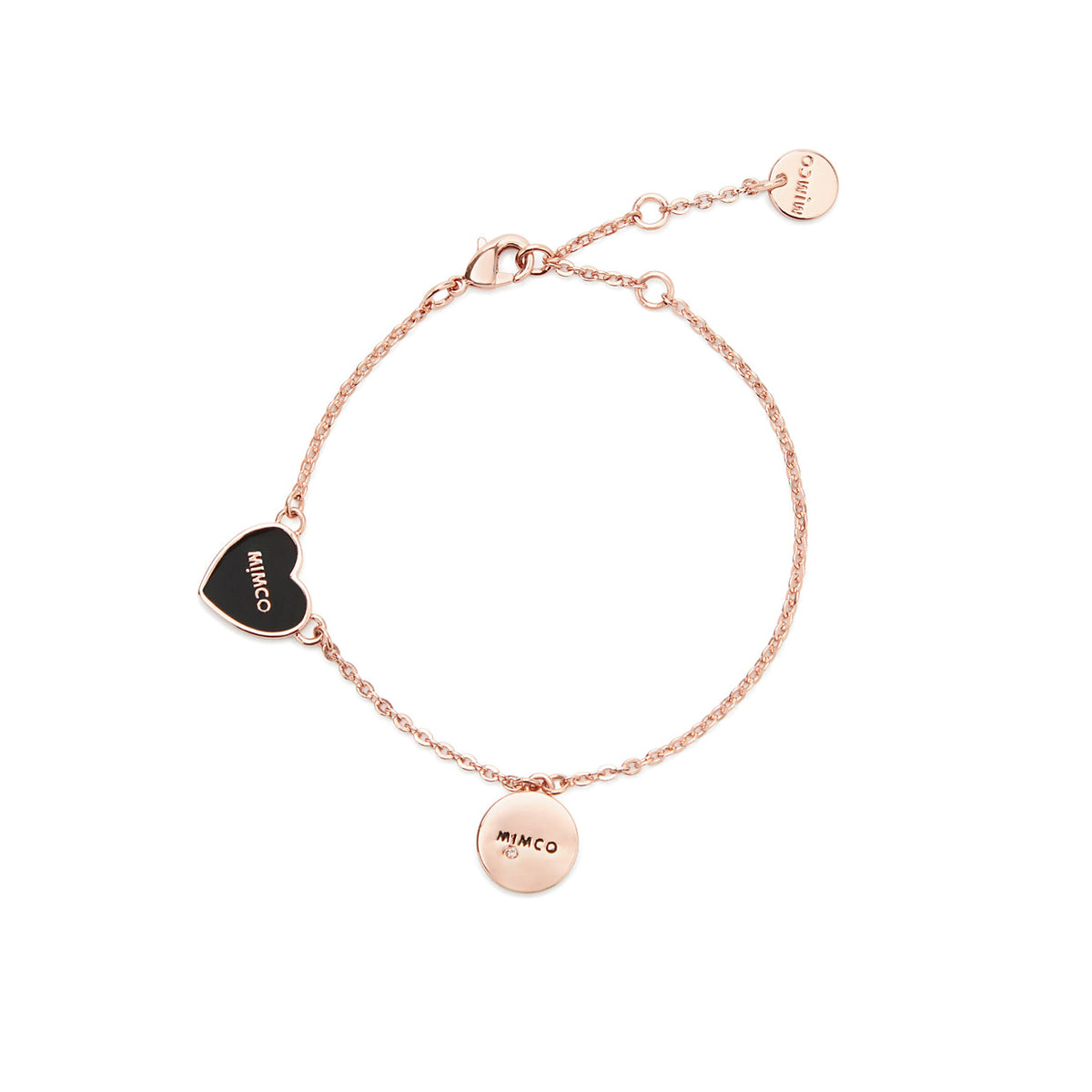SWEETHEART BRACELET - Black Rose Gold