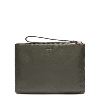 SUPER DOUBLE MEDIUM POUCH - Tarragon