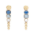 GAEA DROP EARRINGS - Navy