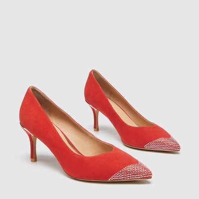 ARBOR PUMP - Lipstick Red