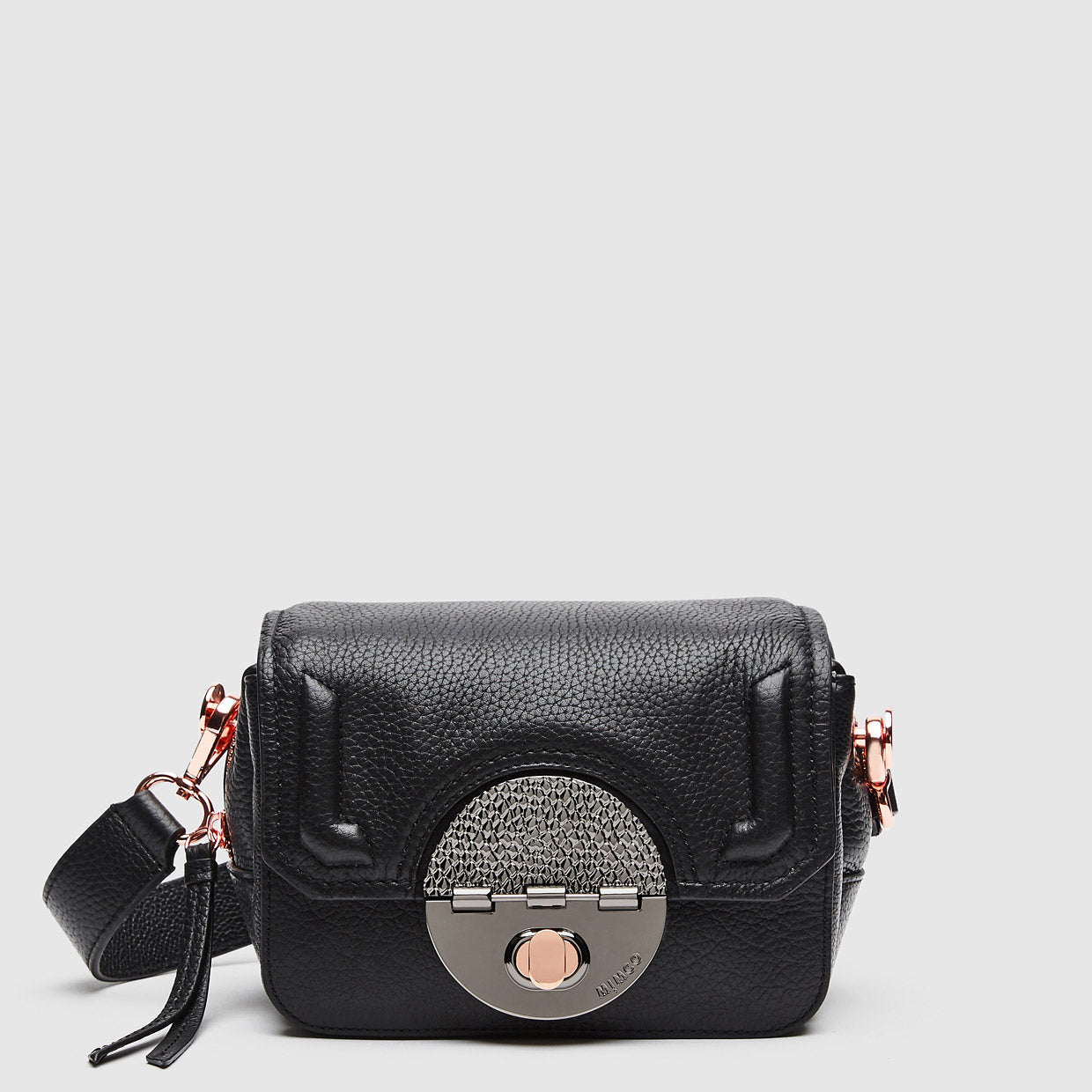 TURNLOCK HIP BAG - Black Gunmetal