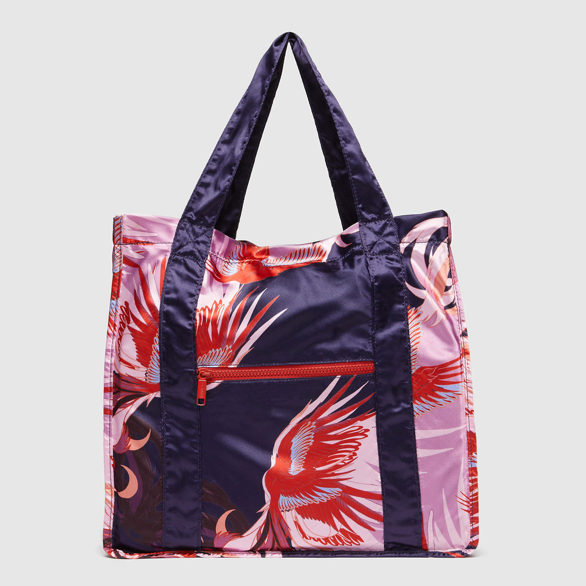 LUCY PACKABLE TOTE - BLAZE PRINT