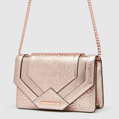 TRINITY CLUTCH - Rose Gold