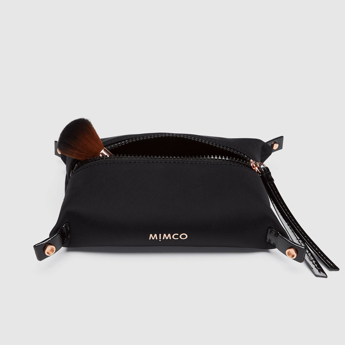 SONIC SMALL COSMETIC CASE - Black Rose Gold