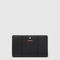 SUBLIME MEDIUM WALLET - Black Rose Gold
