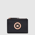 SUPER DUO SMALL WALLET - Black