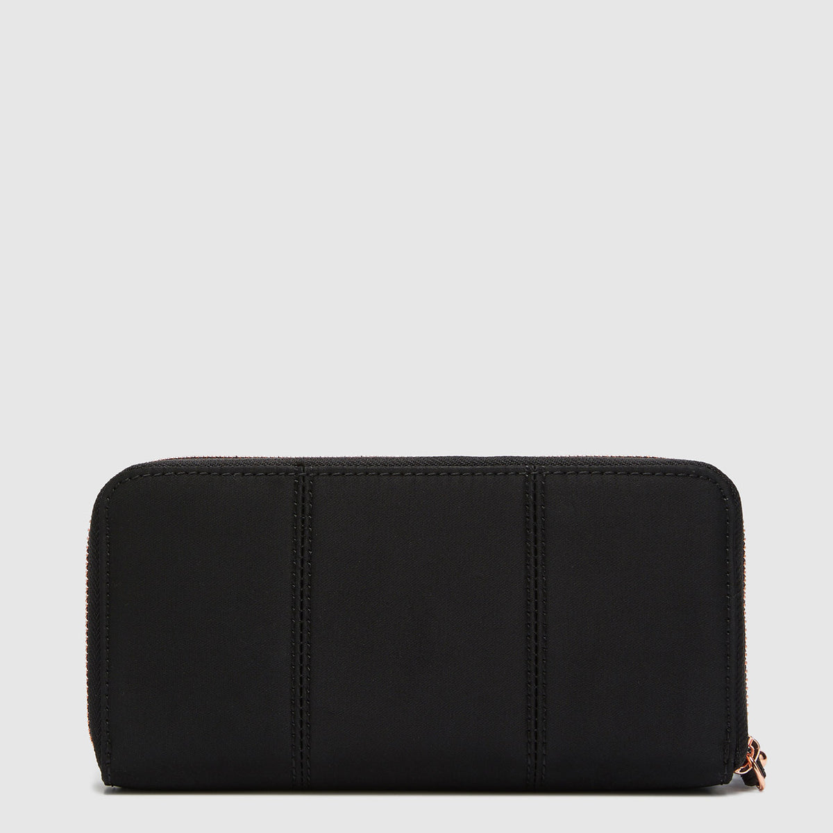 VISTA LARGE WALLET - Black Rose Gold