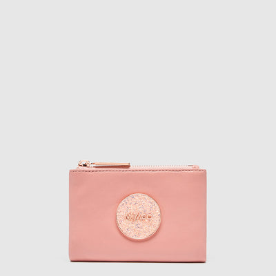 BLISS PETITE FOLD WALLET - Coral