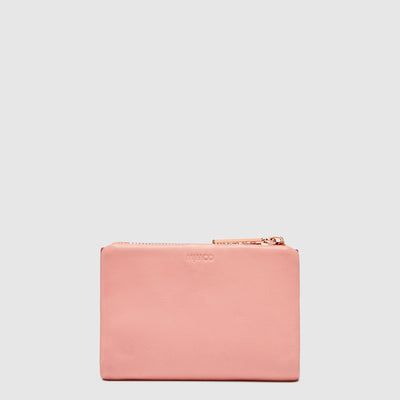 BLISS PETITE FOLD WALLET - Coral