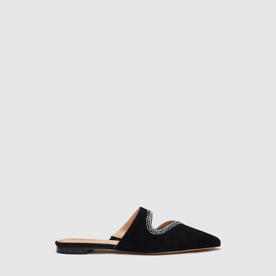 VALKYRIE SLIPPER - Black