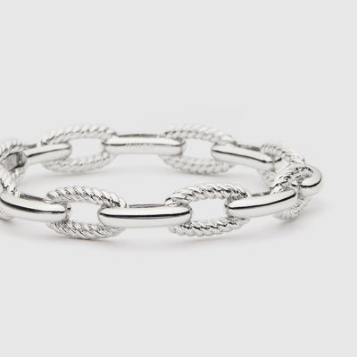 MAILLE BANGLE - Silver