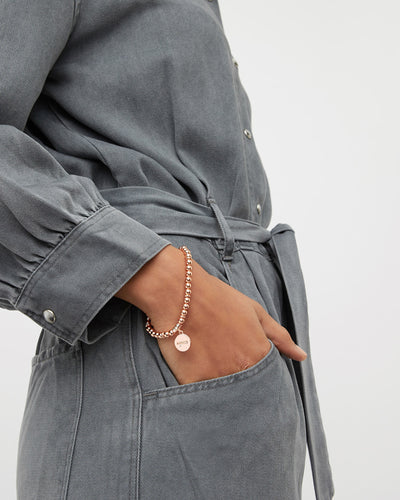Ingot Bracelet - Rose Gold