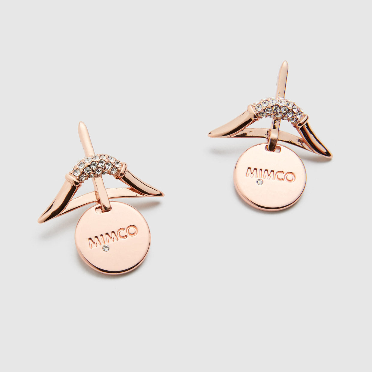 ARCUS DROP EARRINGS - Rose Gold