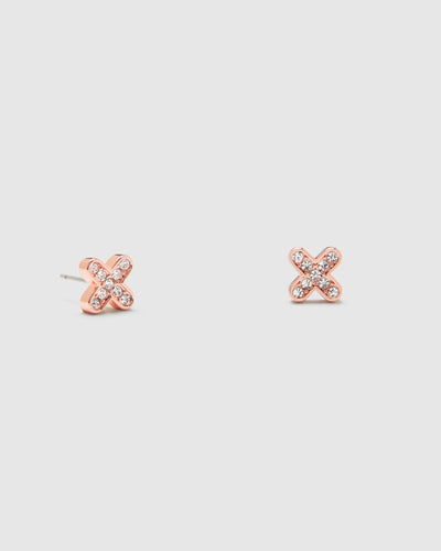 Daydream Stud Earrings - Rose Gold