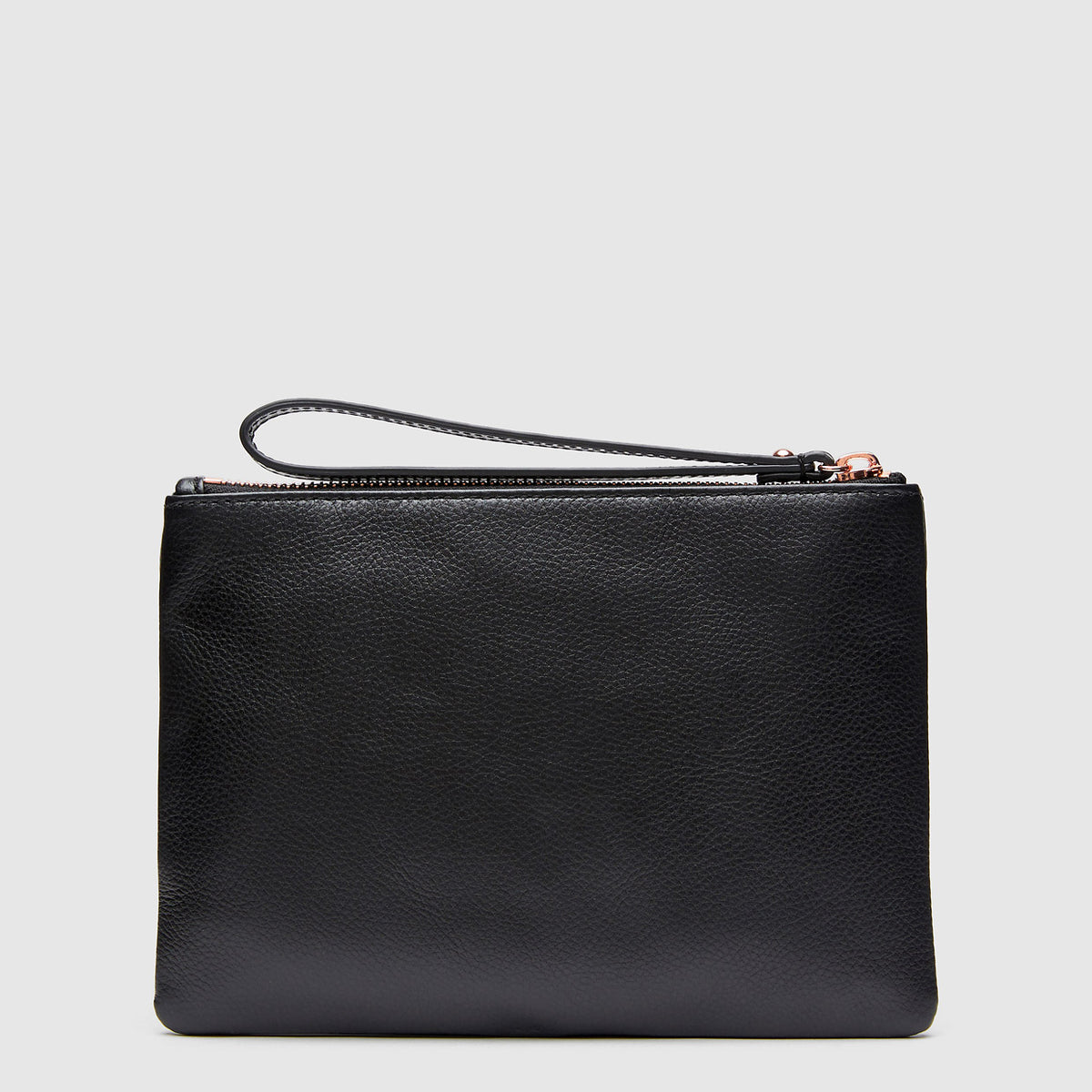 TURNLOCK MEDIUM POUCH - Black Rose Gold