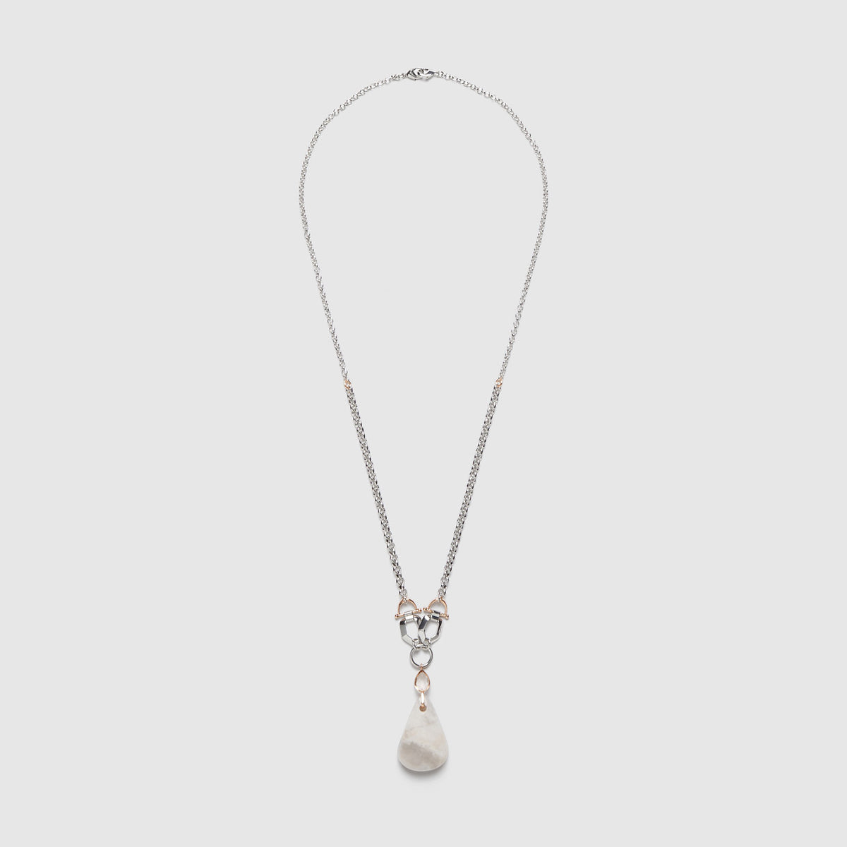 AMULET PENDANT NECKLACE - Porcelain
