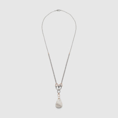 AMULET PENDANT NECKLACE - Porcelain