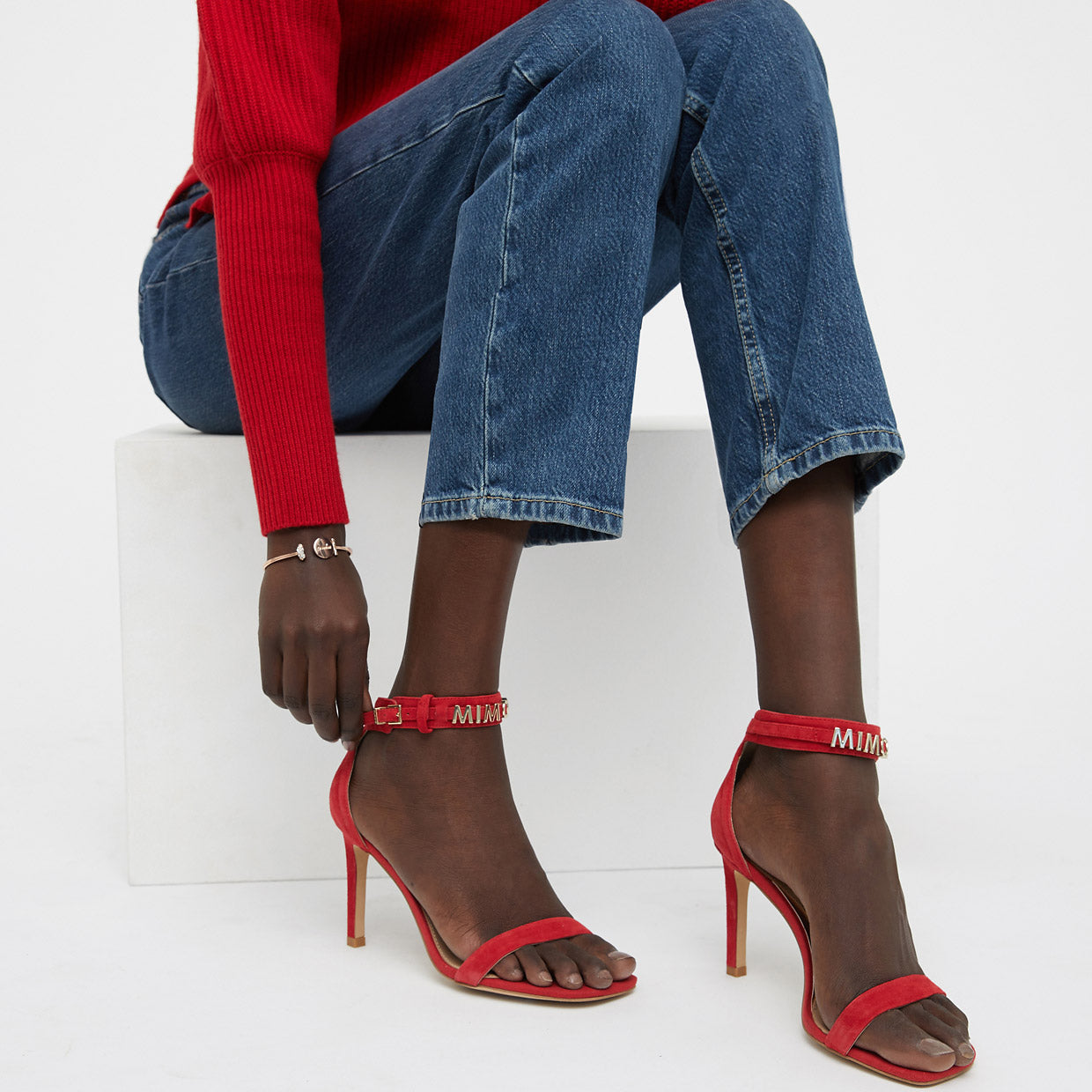 HONOUR SANDAL - Red