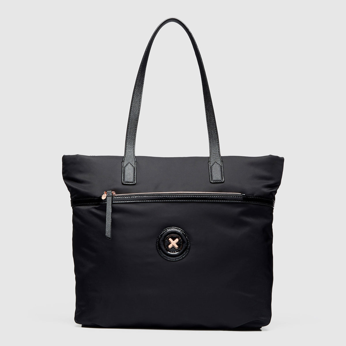 DAYDREAM NORTH SOUTH TOTE BAG - Black Rose Gold