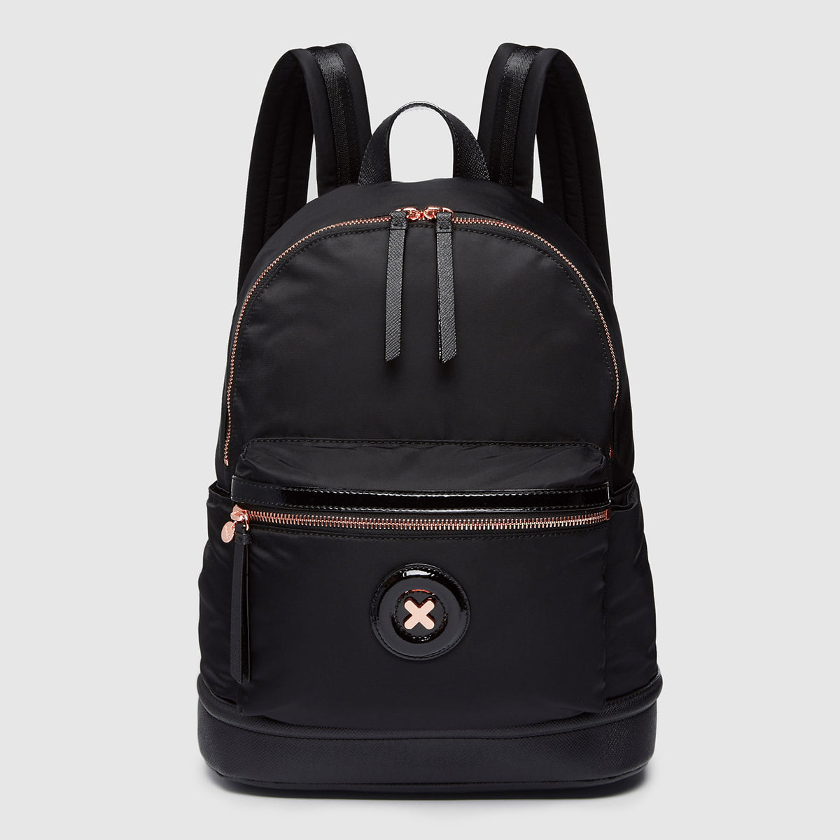 Daydream Zip Backpack - Black Rose Gold