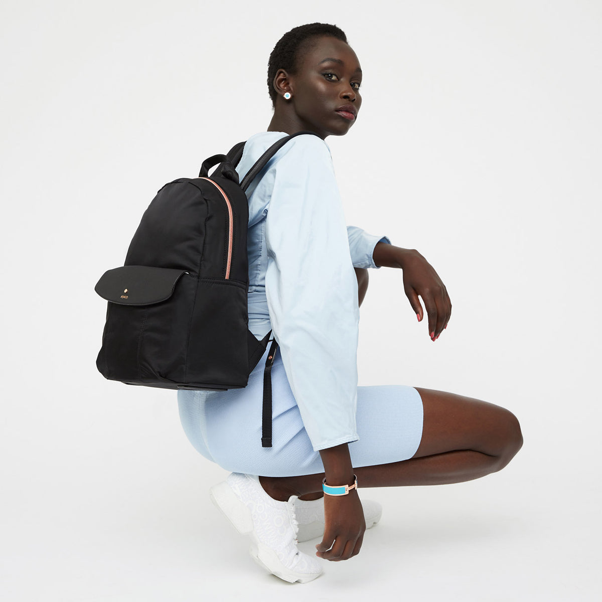 VISTA BACKPACK - Black Rose Gold