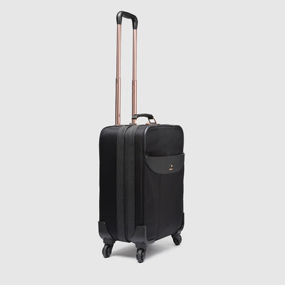VISTA SUITCASE - Black Rose Gold