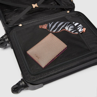 VISTA SUITCASE - Black Rose Gold