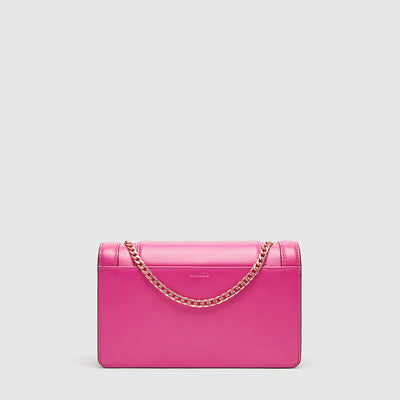 TRINITY CLUTCH BAG - Raspberry