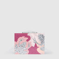 AZUREUS HARDCASE EVENING CLUTCH BAG - Raspberry