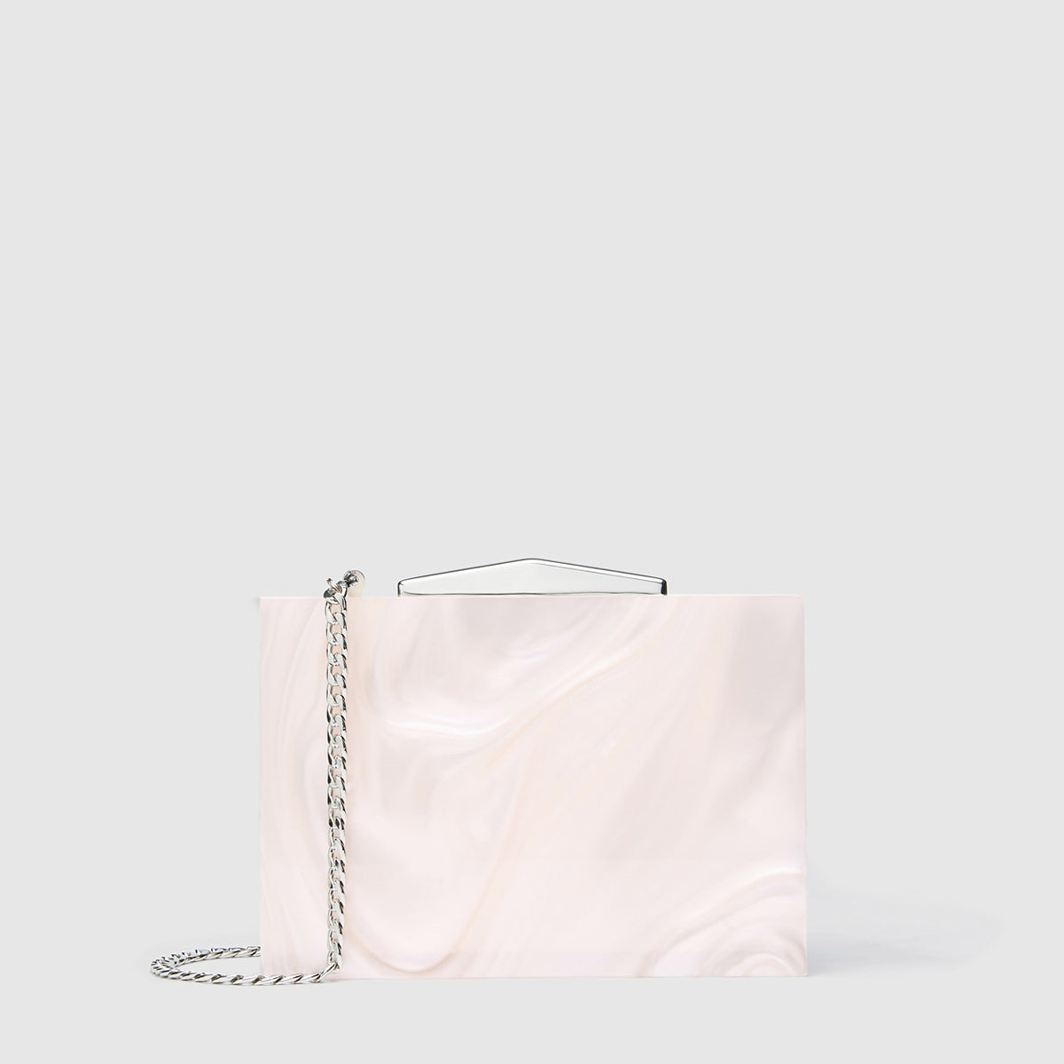 AZUREUS HARDCASE EVENING CLUTCH BAG - Raspberry