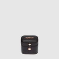 CLASSICO RING JEWELLERY BOX - Black Rose Gold
