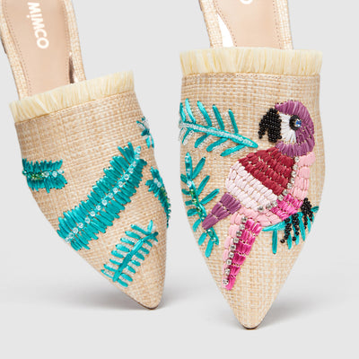 AVIATE SLIPPER SLIDES - Natural