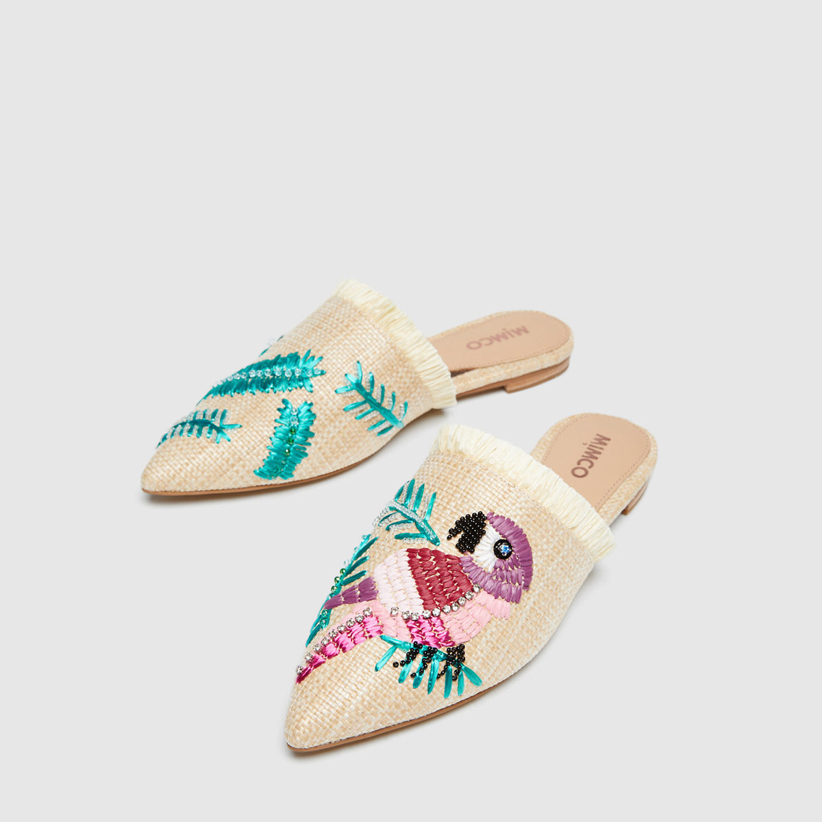 AVIATE SLIPPER SLIDES - Natural