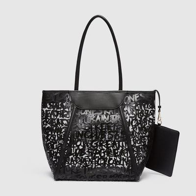 VISTA TOTE BAG - Script Print