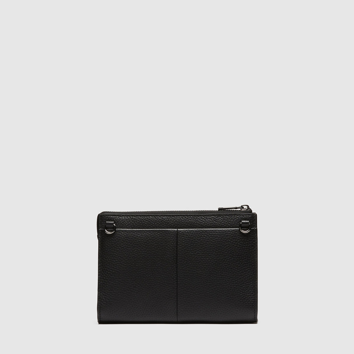 Everly Medium Pouch - Black Gunmetal