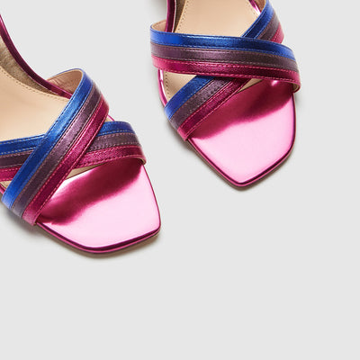 FRAME KITTEN HEELS - Begonia Plum
