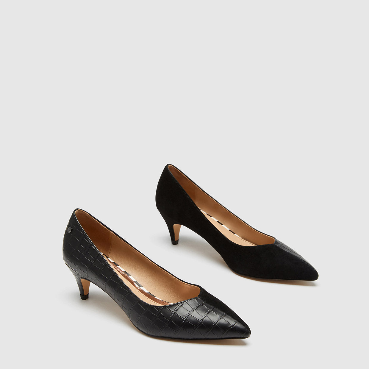 RIFT KITTEN HEELS - Black